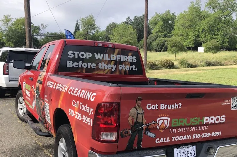 Custom landscape installation in Oakland, CA - BrushPros Defensible Space Clearing