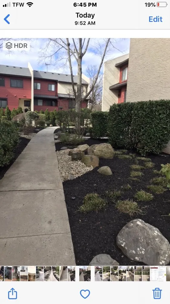 Affordable landscape installation in Nutley, NJ by Bruzzi Landscaping
