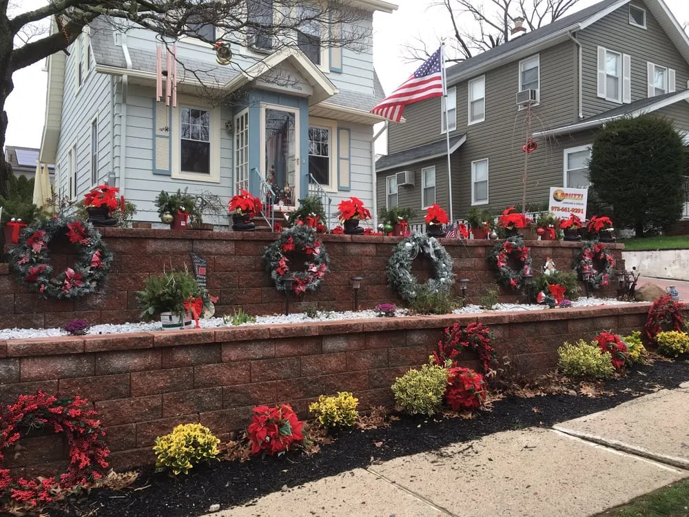 Professional outdoor landscaping in Nutley, NJ by Bruzzi Landscaping