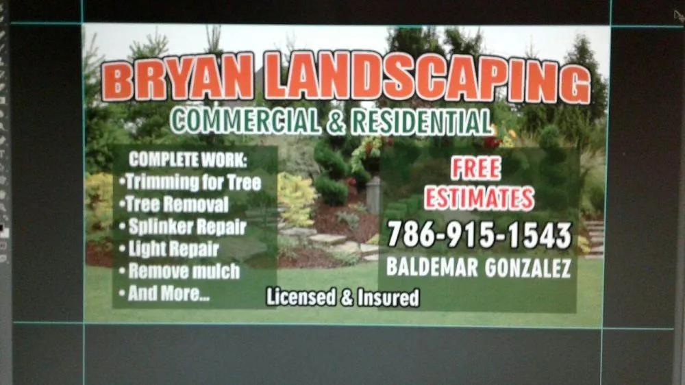 Expert residential landscaping in Fort Lauderdale, FL by Bryan Landscaping Services