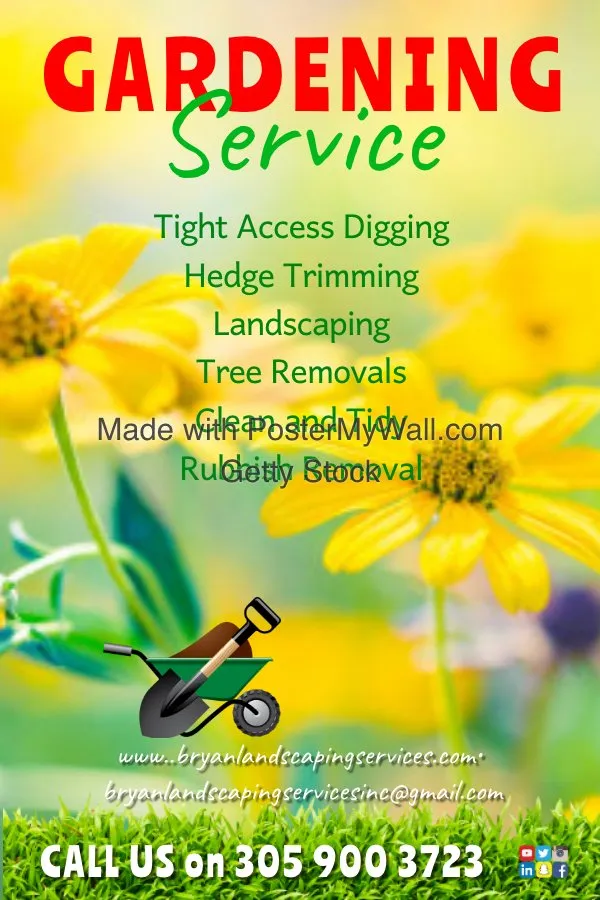 Reliable landscaping services in Fort Lauderdale, FL - Bryan Landscaping Services