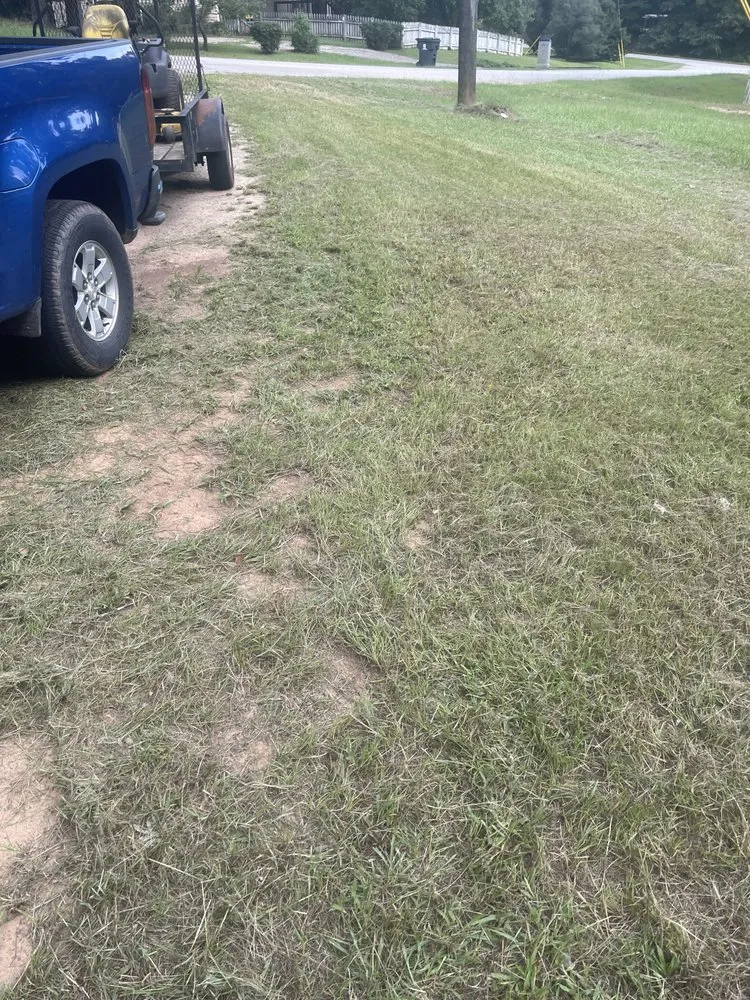 Professional yard cleanup service with custom design in Whitesburg, GA by Bryan’s Home Improvements & Lawn Care