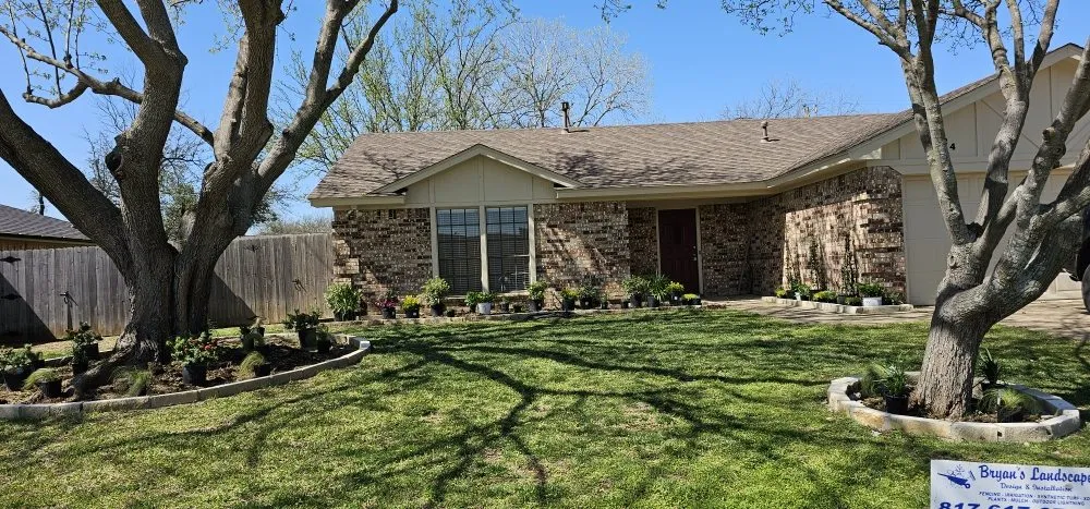 Affordable landscape installation experts serving Hurst, TX - Bryan's Landscaping