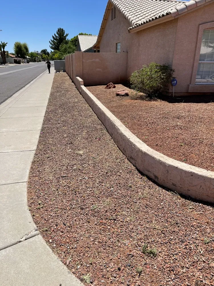 Trusted lawn mowing service for year-round maintenance in Phoenix, AZ by Bryan’s Landscaping