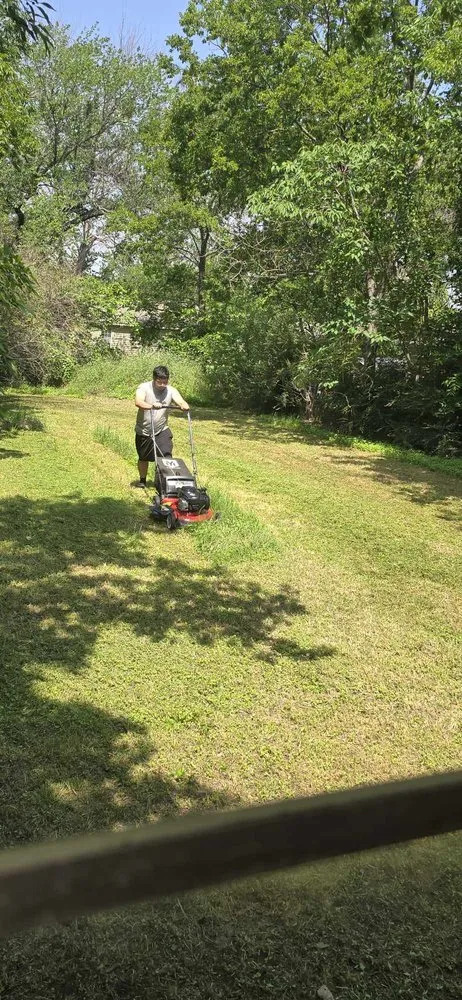Professional lawn mowing service with custom design across Denton, TX - Bryans lawn