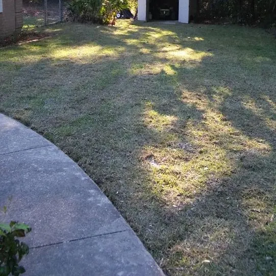 Custom landscape installation in Pensacola, FL by Bryan's Lawn Maintenance