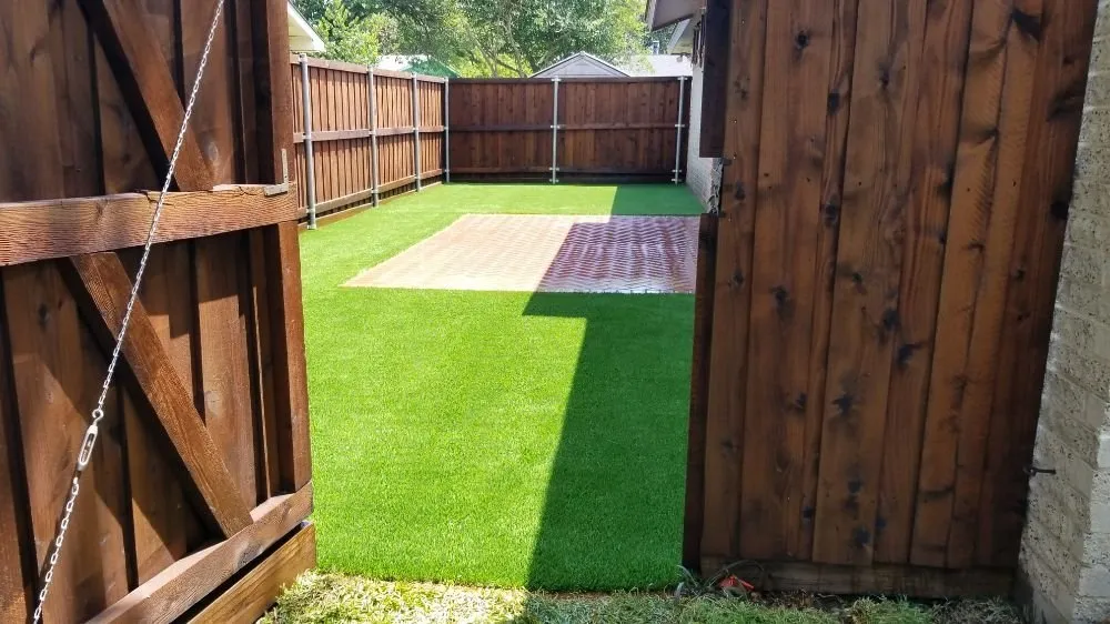 Local outdoor landscaping in Garland, TX by Bryan's Services