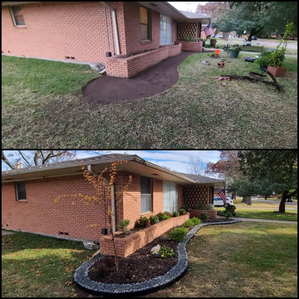 Top-rated yard cleanup service for residential properties across Garland, TX - Bryan's Services