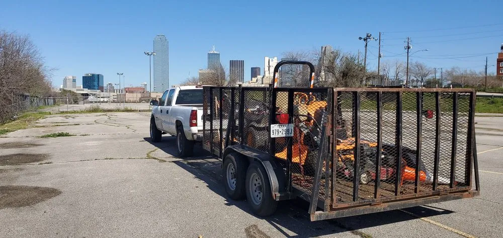 Expert garden landscaping in Garland, TX by Bryan's Services