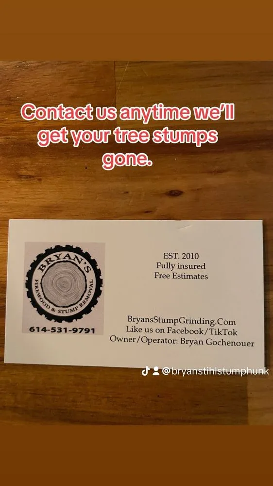 Affordable lawn care service experts serving Columbus, OH - Bryan’s Stump Removal