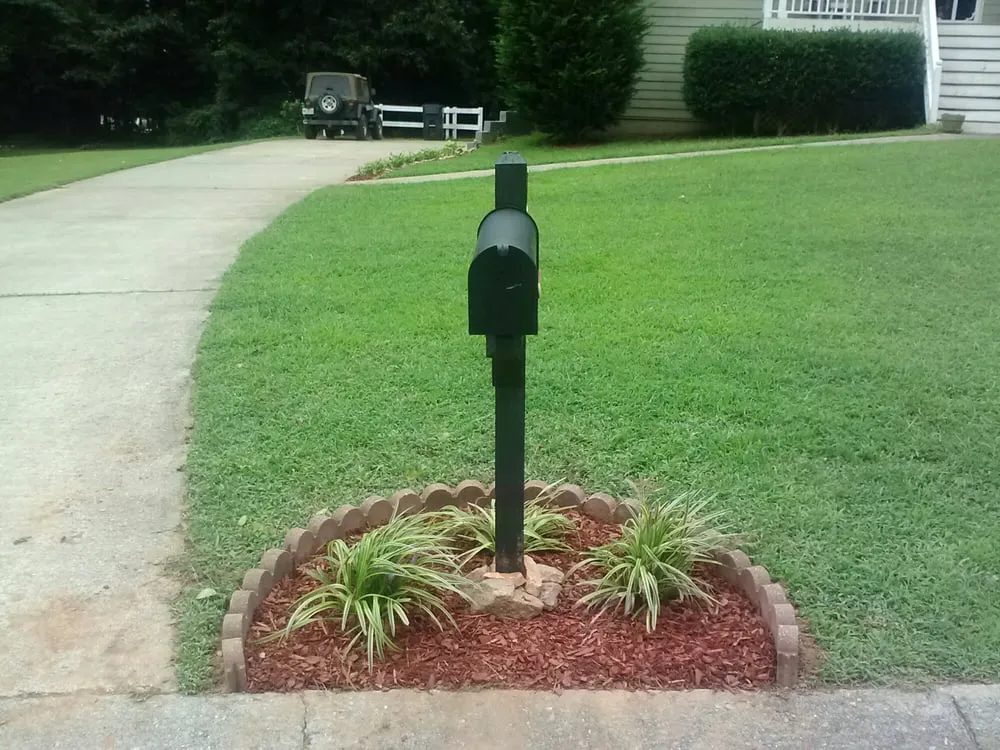 Professional residential landscaping for residential properties in Douglasville, GA by Bryant Construction & Landscaping