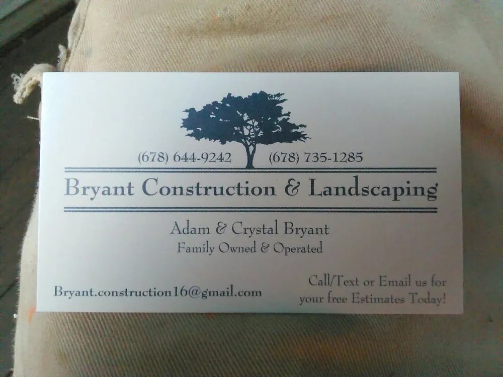 Expert landscape design in Douglasville, GA - Bryant Construction & Landscaping