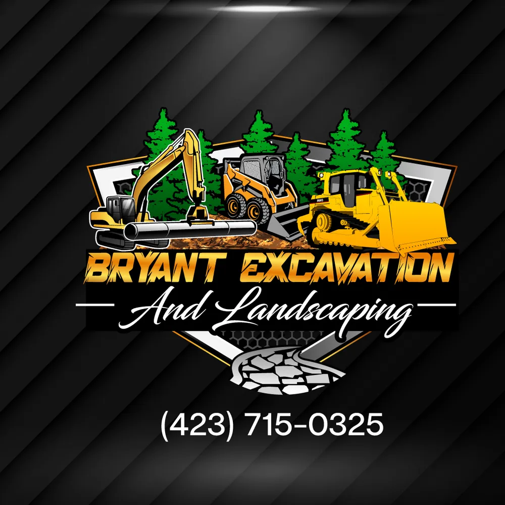 Custom landscape installation for beautiful yards in Charleston, TN by Bryant Excavation and Landscaping