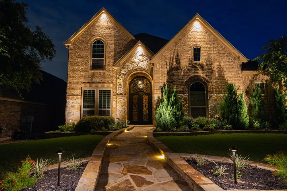 Local landscape design for beautiful yards in San Antonio, TX by Bryant Outdoor Lighting