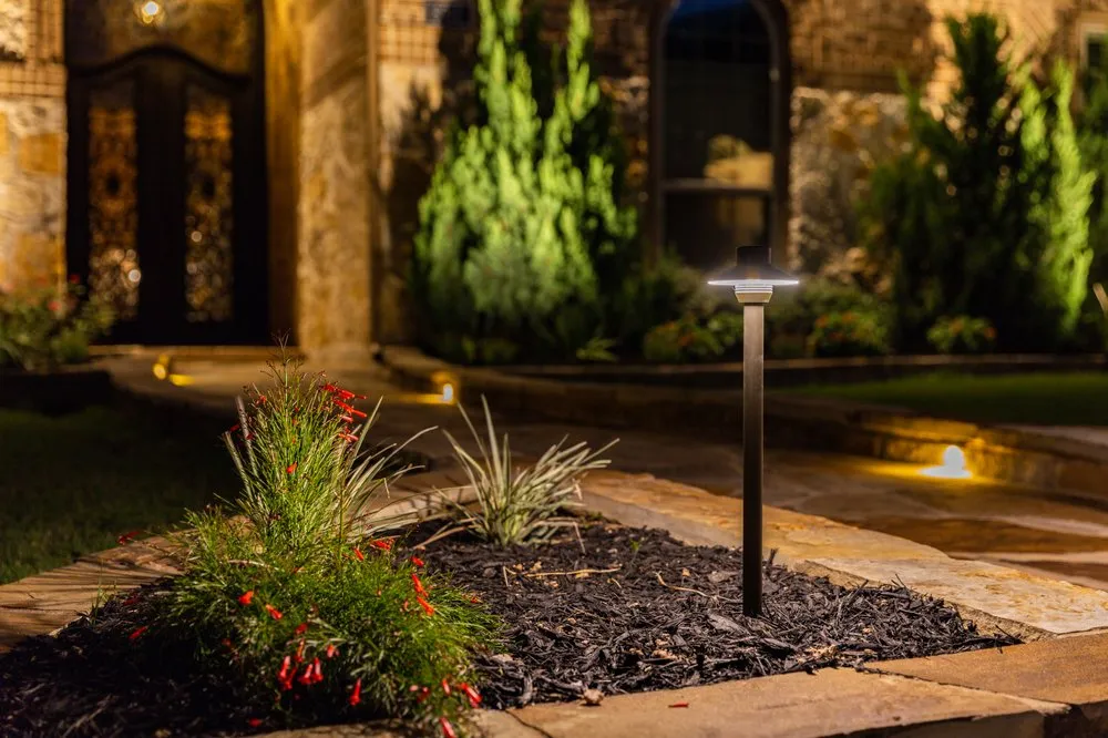 Top-rated garden landscaping for residential properties across San Antonio, TX - Bryant Outdoor Lighting