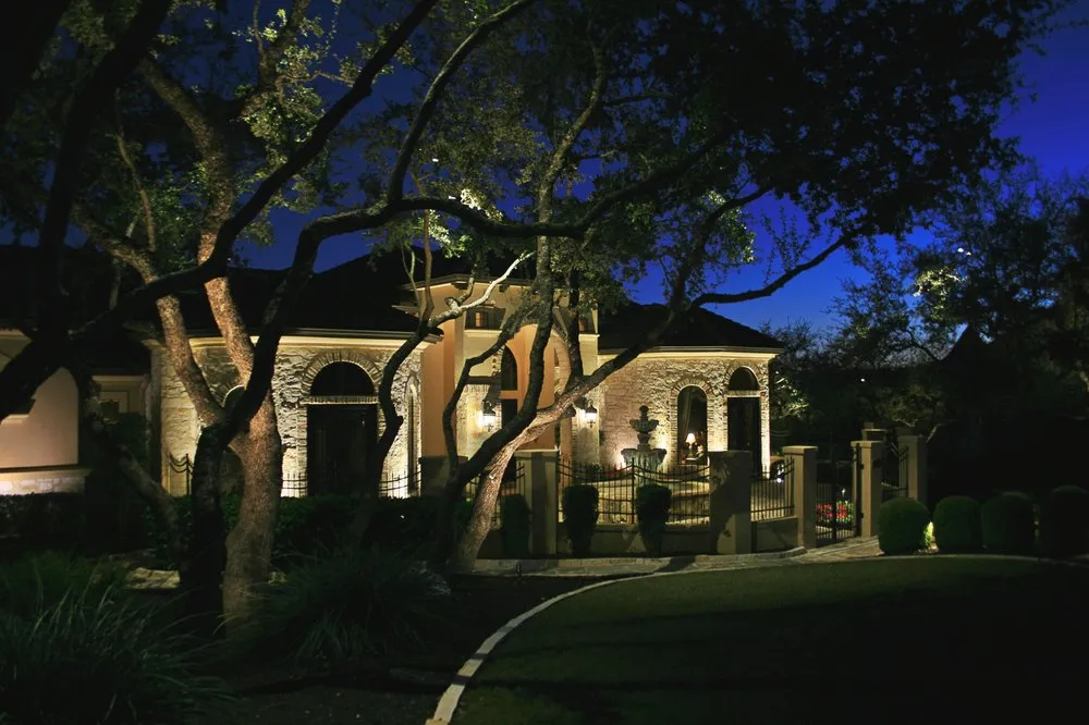 Trusted landscape design near you in San Antonio, TX by Bryant Outdoor Lighting