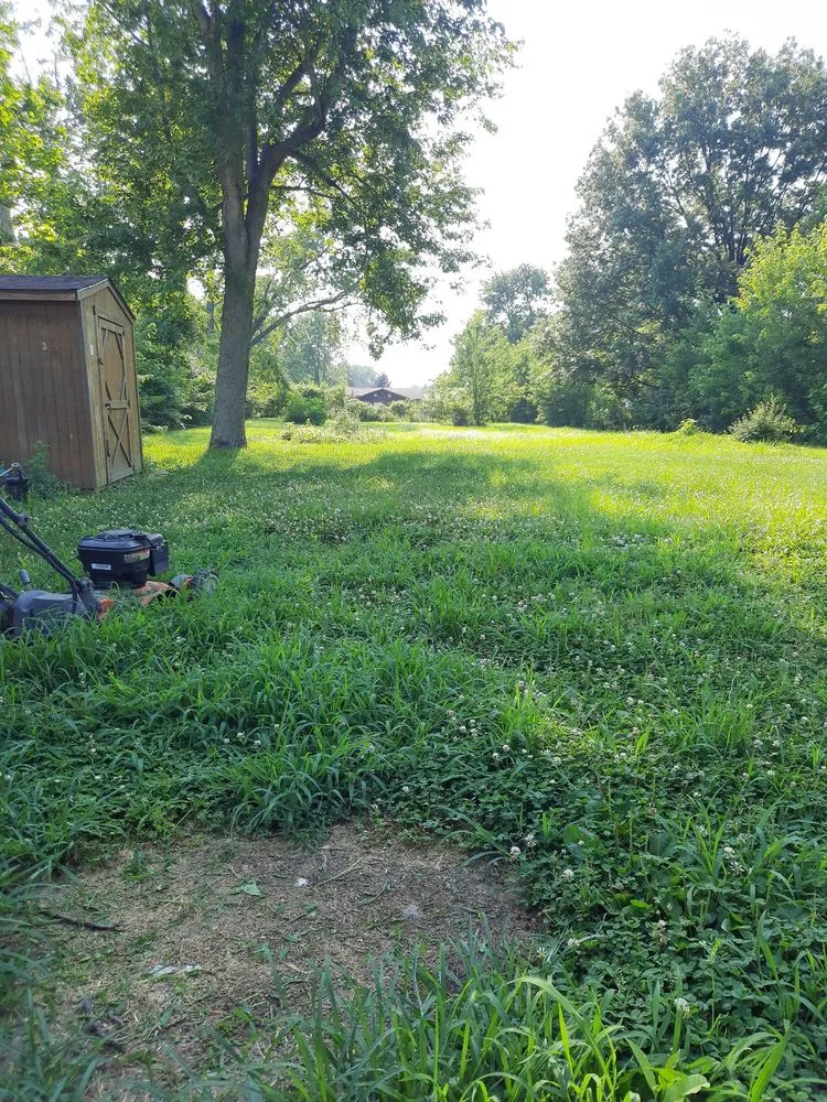 Custom landscape installation for homes in Godfrey, IL by Bryant's Affordable Lawn Services
