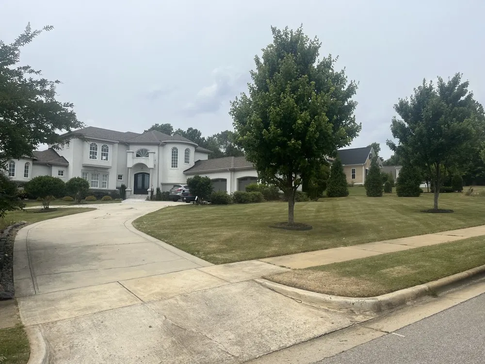 Affordable landscape installation in Pittsboro, NC by Bryant’s Landscaping