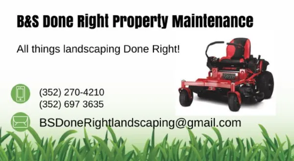 B&S Done Right Property Maintenance
