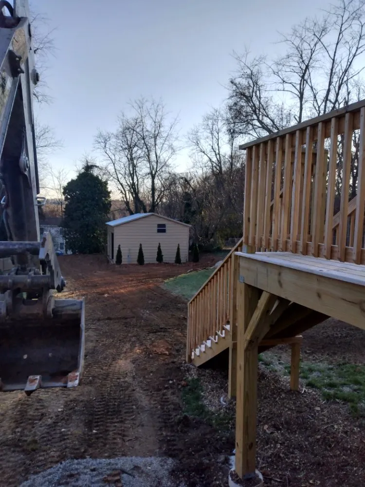 Custom landscape design for year-round maintenance in Hendersonville, NC by B&S Hardscaping