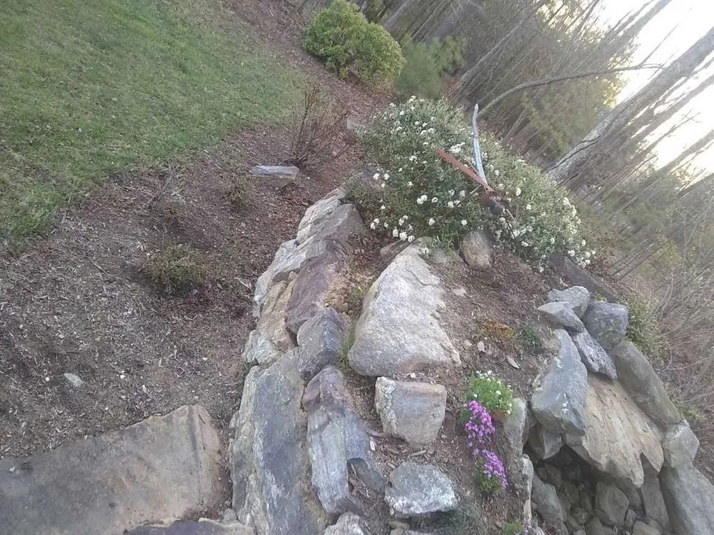 Top-rated lawn mowing service with custom design across Hendersonville, NC - B&S Hardscaping