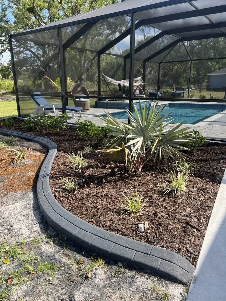 Professional garden landscaping for residential properties in Ona, FL by B&S Harvesting