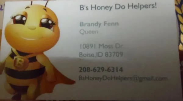 B's Honey Do Helpers! Logo