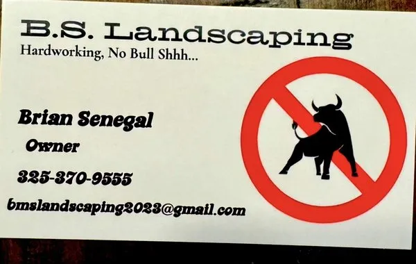 BS Landscaping Logo