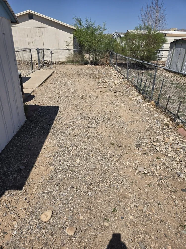 Professional lawn mowing service for year-round maintenance in Bullhead City, AZ by B's Landscaping Services