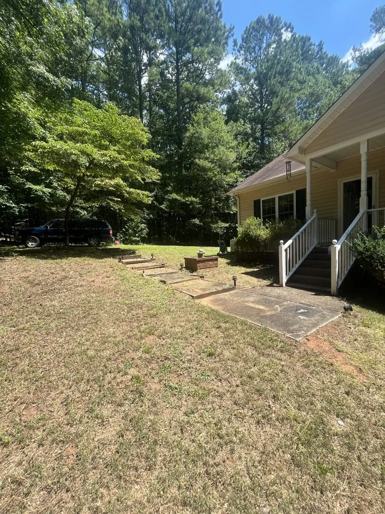 Professional garden landscaping for outdoor upgrades in Pittsboro, NC by B’s Lawn Services