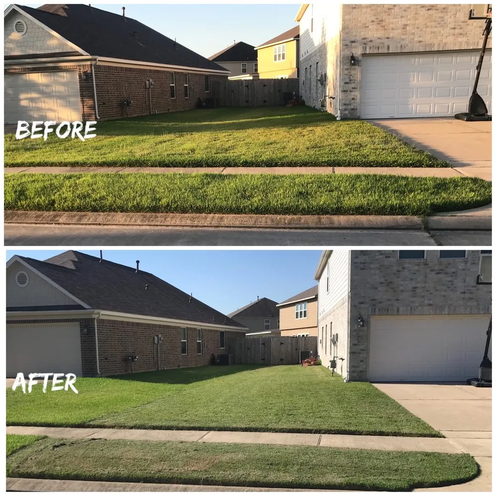 Affordable yard maintenance in San Antonio, TX by BS Outlawz