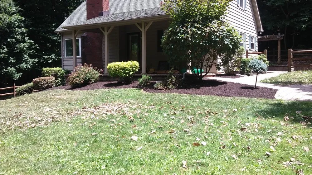 Affordable landscape design for homes in Hereford, PA by BSR Lawn Care & Ground Maintenance