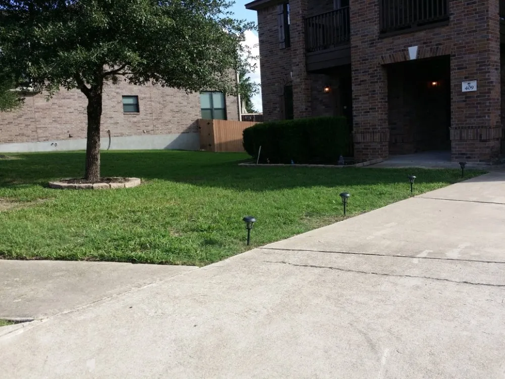 Custom yard maintenance in Del Valle, TX by BST Lawn Service