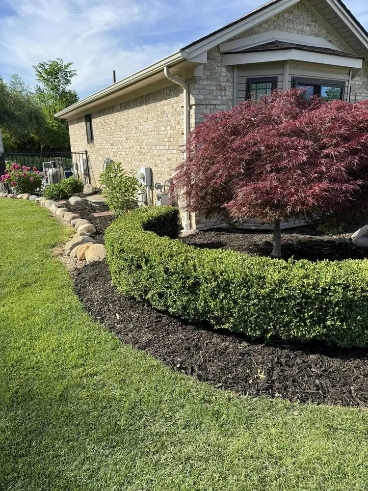 Professional outdoor landscaping in Macomb, MI by BT Landscaping