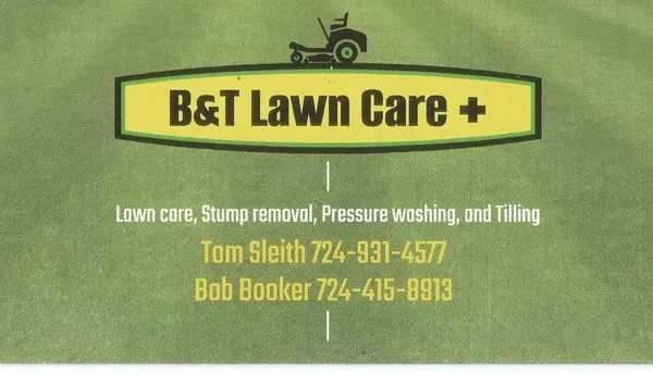 B&T Lawn Care Logo