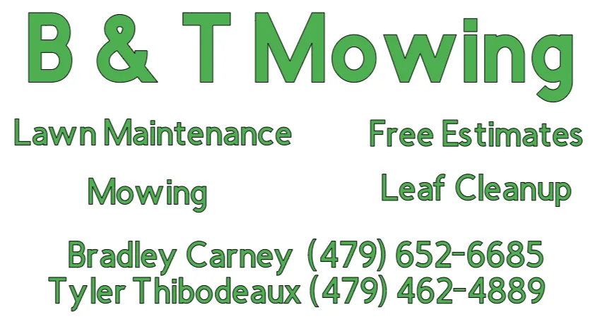 Custom residential landscaping near you across Van Buren, AR - B&T Mowing