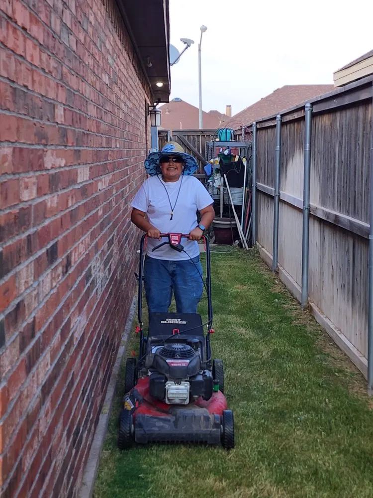 Custom residential landscaping in Odessa, TX by BT4 A Mowing Service