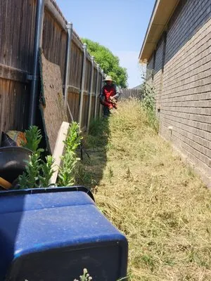 BT4 A Mowing Service Logo