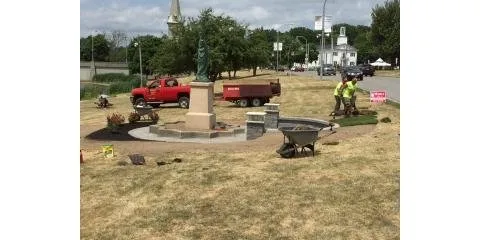 Reliable garden landscaping with custom design across LeRoy, NY - Bubba's Landscape