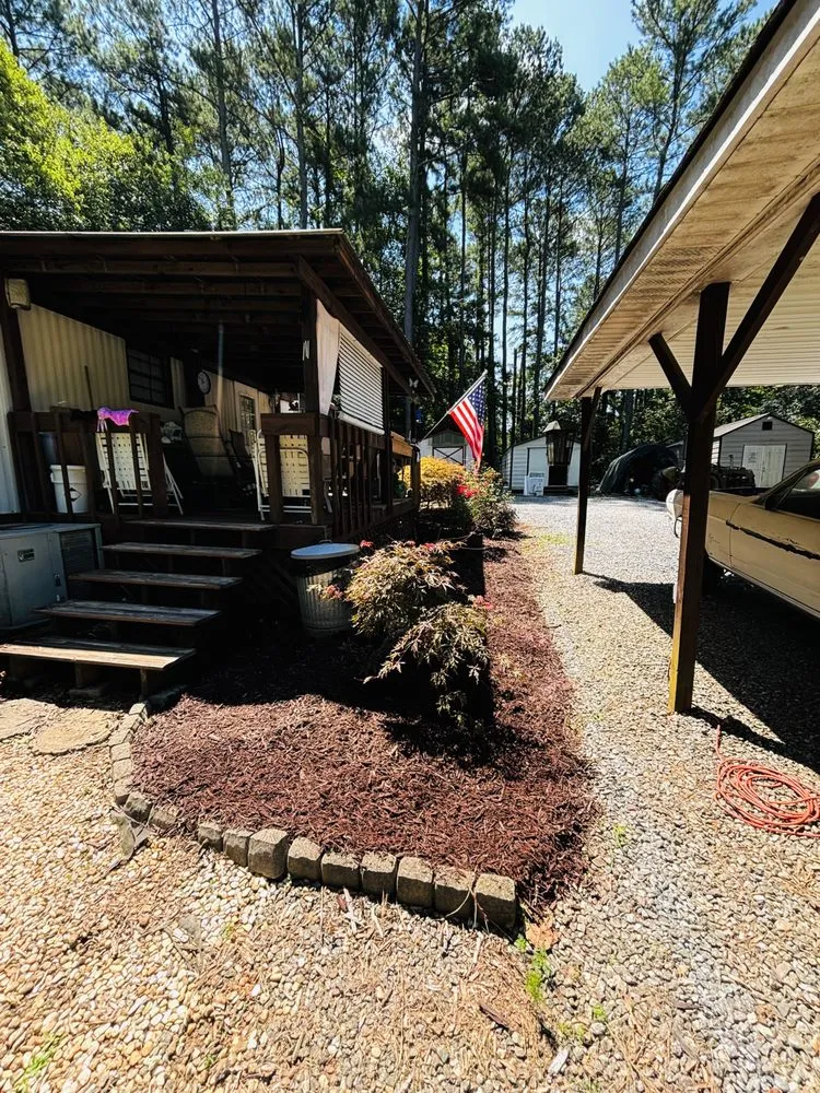 Top-rated garden landscaping in Newton, NC - Bubbas Lawn Care and Handyman