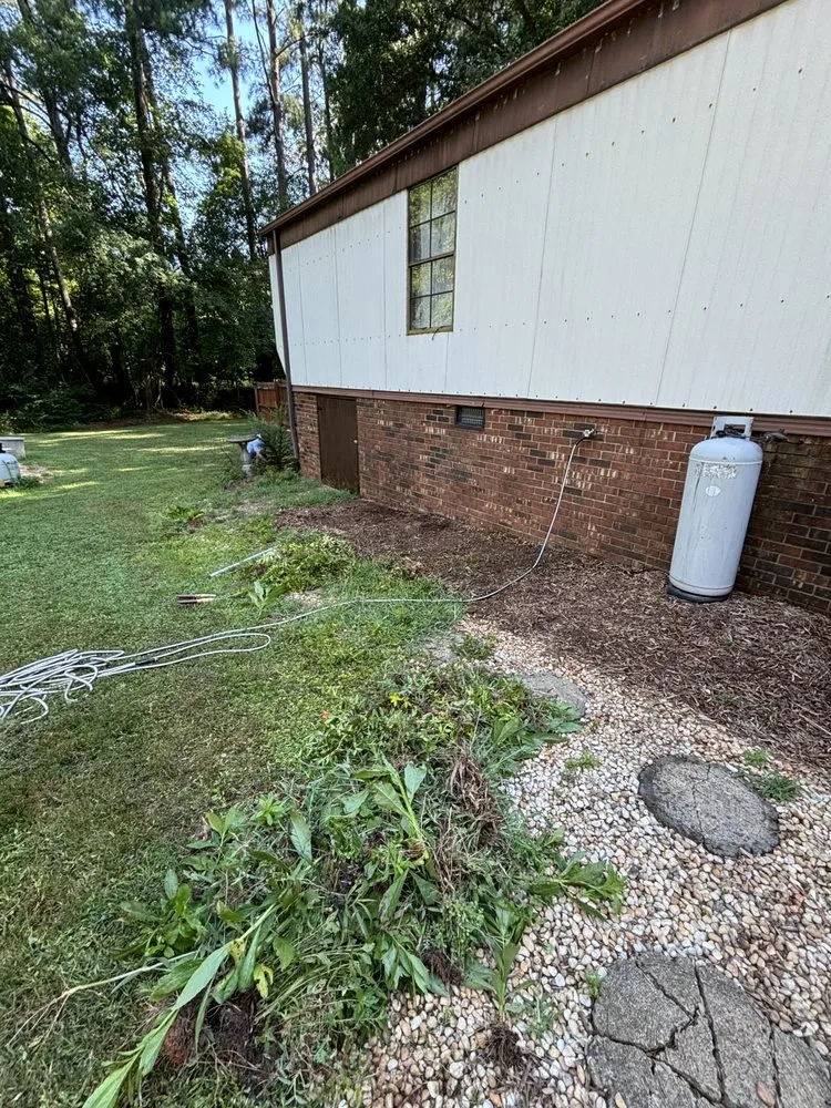 Affordable residential landscaping in Newton, NC by Bubbas Lawn Care and Handyman