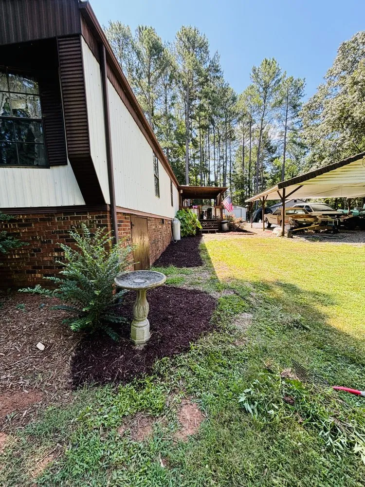 Trusted yard maintenance for residential properties in Newton, NC by Bubbas Lawn Care and Handyman