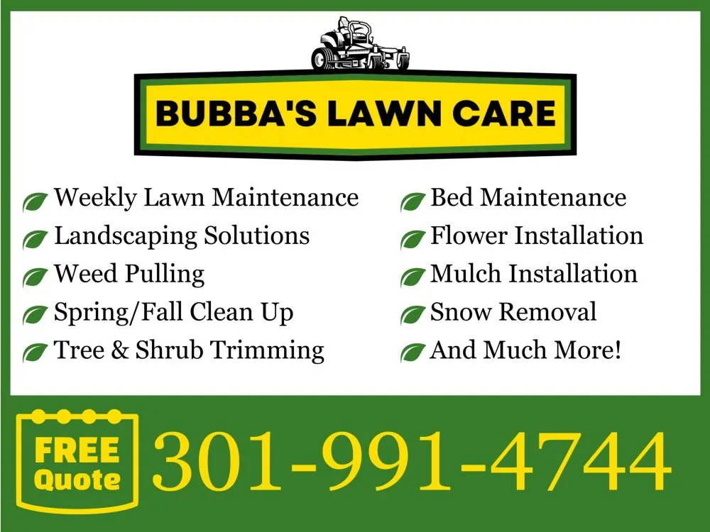 Local landscape design experts serving Boonsboro, MD - Bubba's Lawn Care