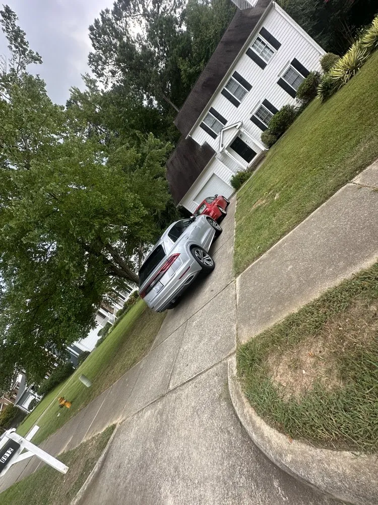 Custom garden landscaping with custom design in Oxford, NC by Bubba’s Mowing & Landscaping