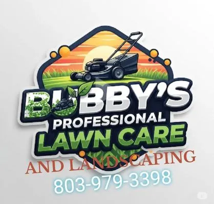 Bubbys Professional lawn care and landscaping.