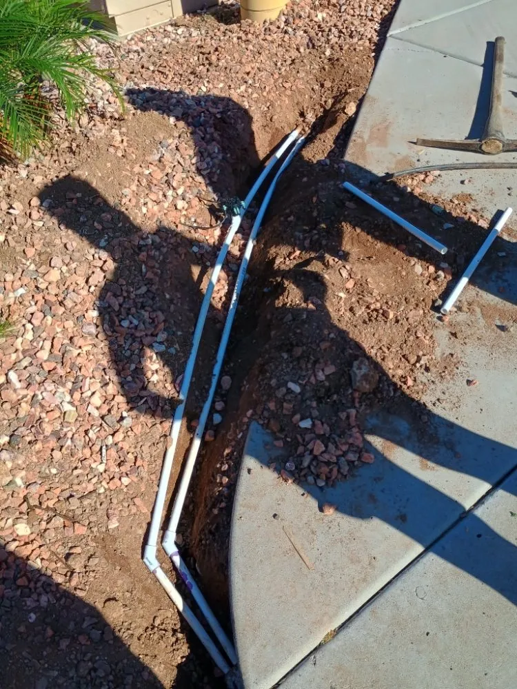 Top-rated landscape installation with custom design in Phoenix, AZ by Bubios Landscaping