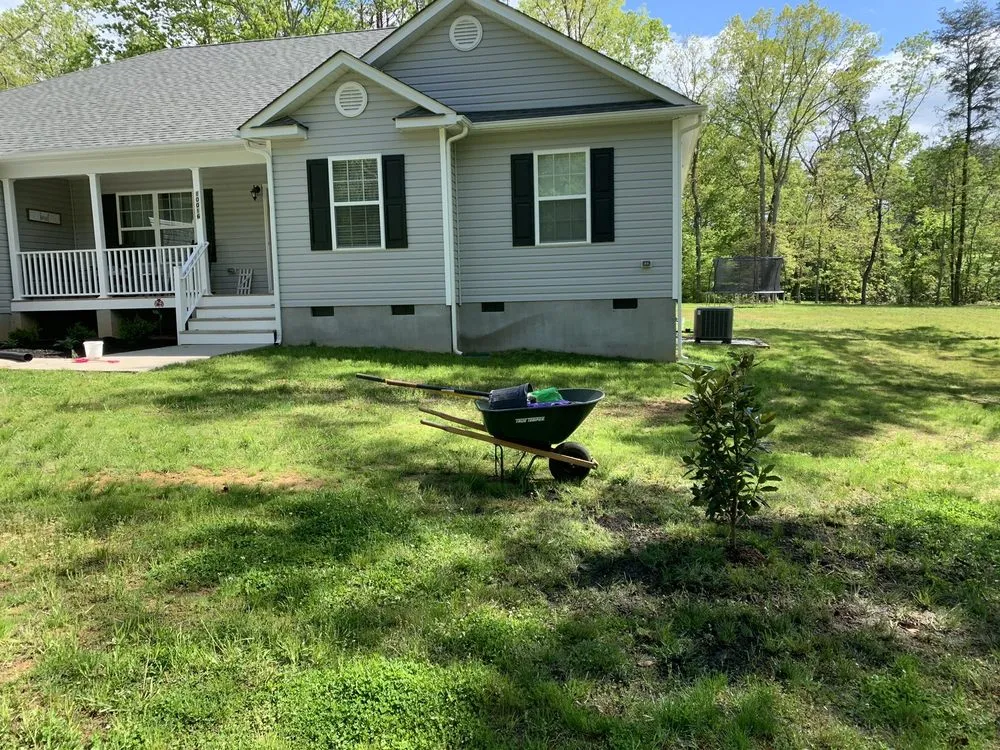 Custom residential landscaping in Spotsylvania Courthouse, VA by Buchanan Lawn Care