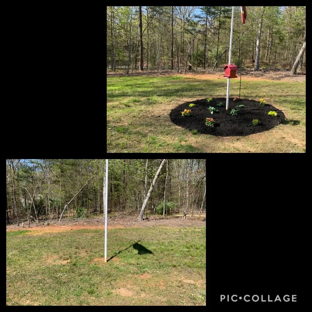 Professional garden landscaping in Spotsylvania Courthouse, VA by Buchanan Lawn Care