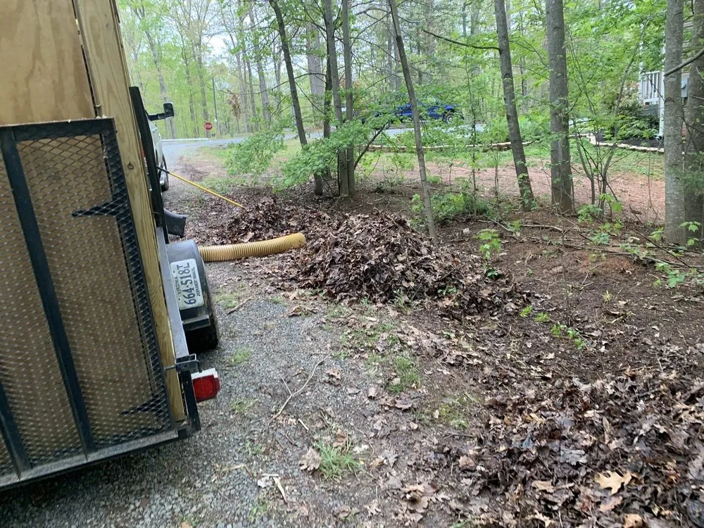 Custom landscape installation in Spotsylvania Courthouse, VA by Buchanan Lawn Care