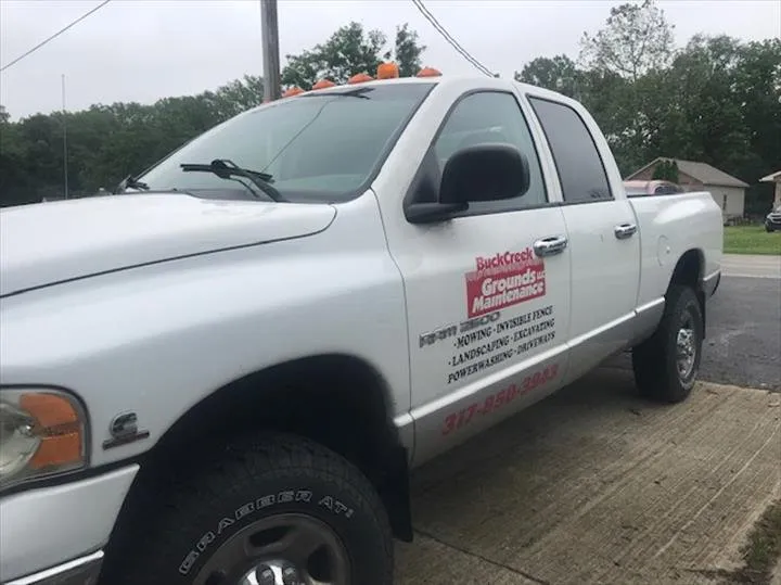 Top-rated lawn mowing service with custom design in Greenfield, IN by Buck Creek Grounds Maintenance
